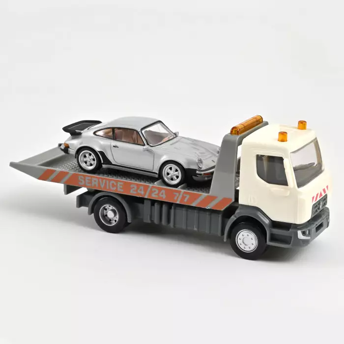 Norev Breakdown Truck Plastigam & Porsche 911 Jet Car Set 1:43