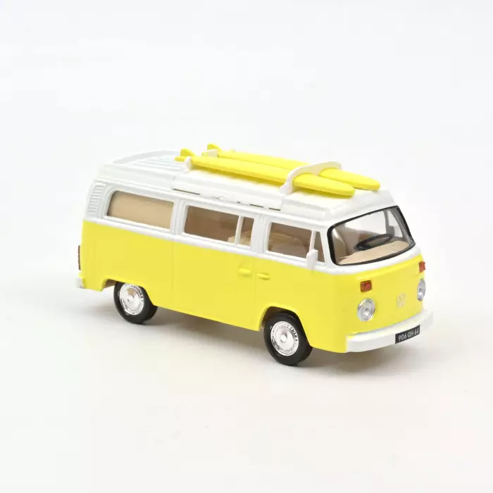 Norev VW Combi T2b Camper Van 1973 Yellow Jet Car 1:43