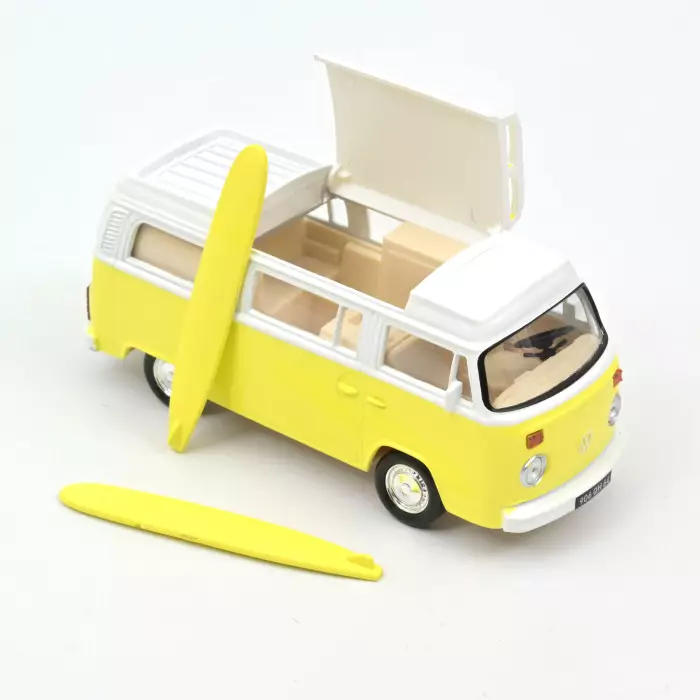 Norev VW Combi T2b Camper Van 1973 Yellow Jet Car 1:43