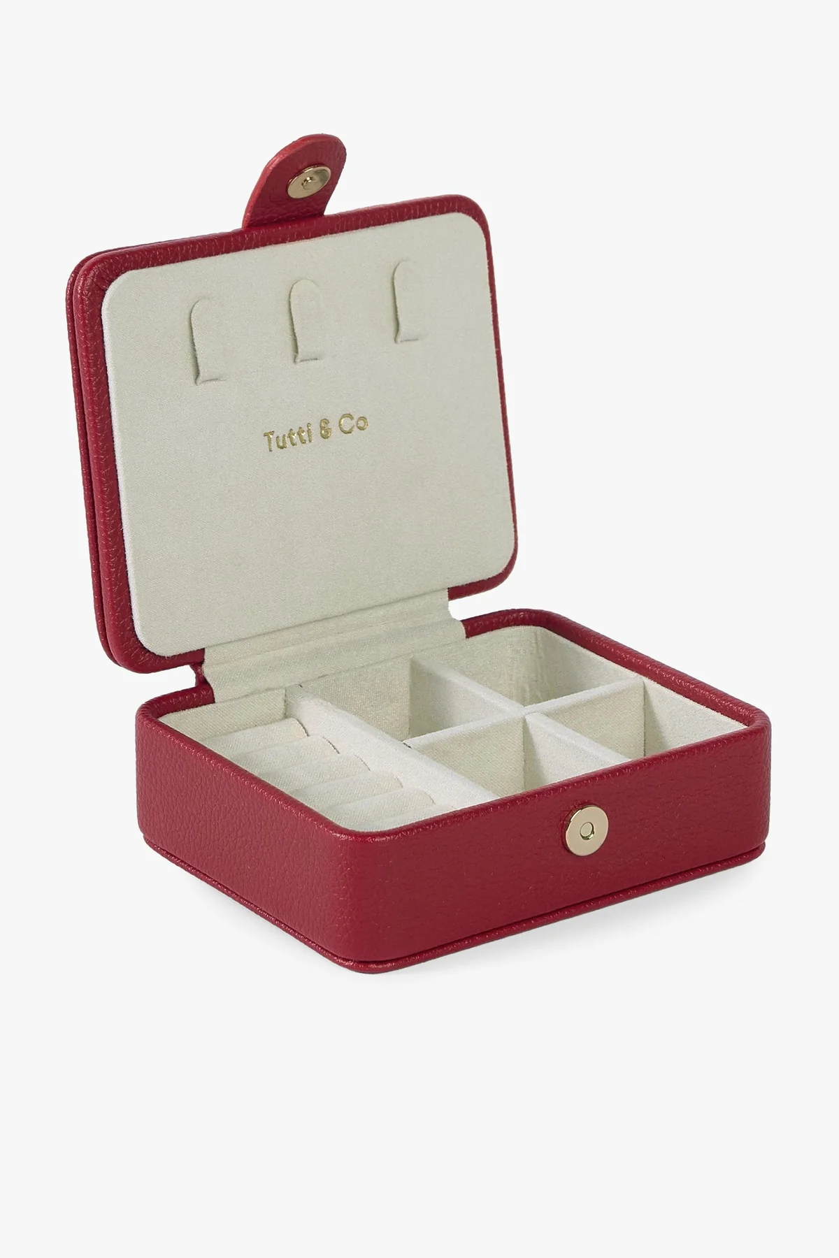 Tutti & Co Red Mini Jewellery Box