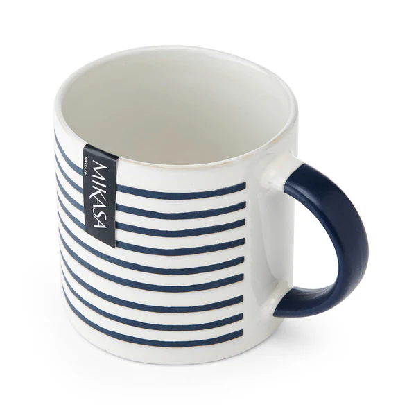 Mikasa Stripe Mug 390ml