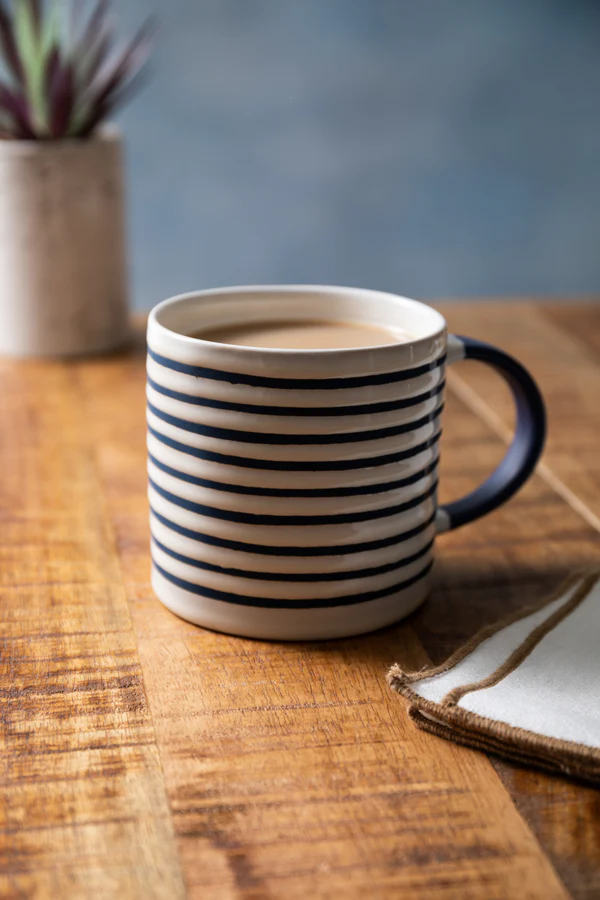 Mikasa Stripe Mug 390ml