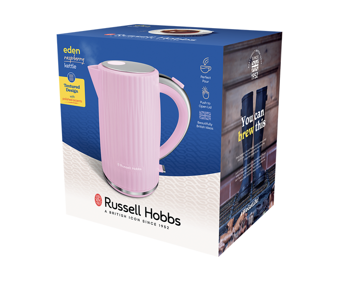 Russell Hobbs Eden Kettle Raspberry