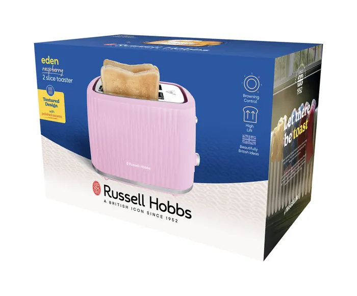 Russell Hobbs Eden Toaster Raspberry