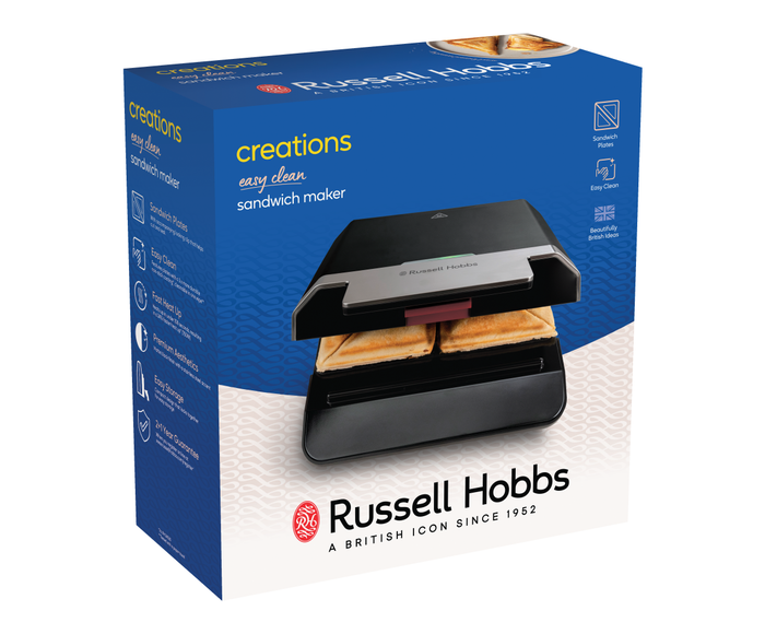 Russell Hobbs Creations Easy Clean Sandwich Maker