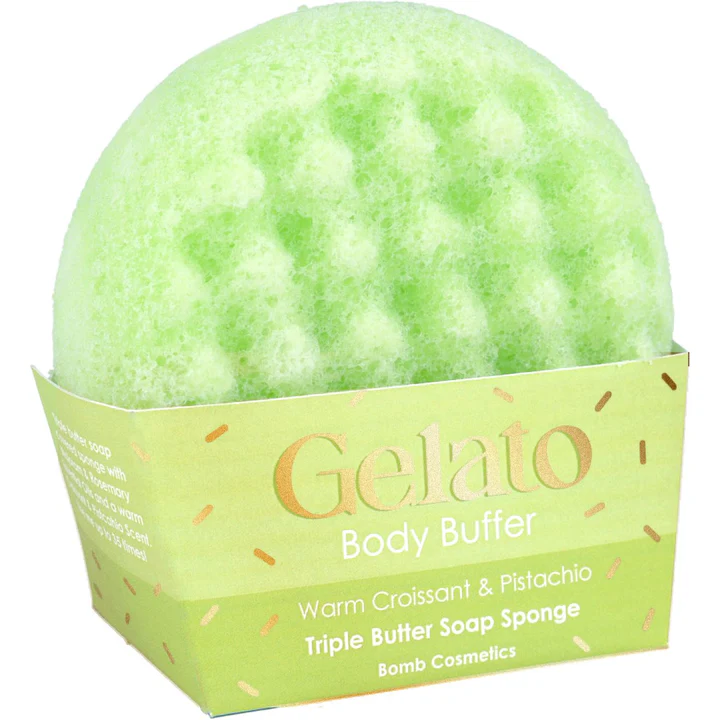 Bomb Cosmetics Warm Croissant & Pistachio Body Buffer