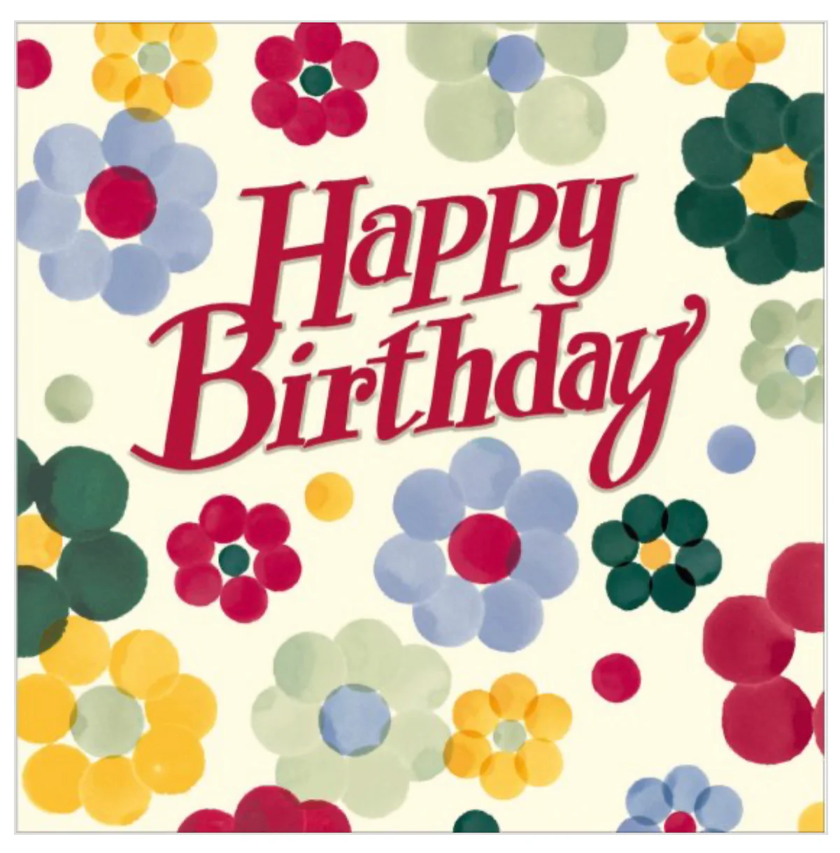 Emma Bridgewater Daisy Flowers Birthday Card