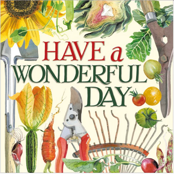 Emma Bridgewater Gardening Have A Wonderful Birthday Card