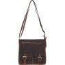 Ashwood Leather Bag Brown Mud Cheltenham