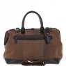 Ashwood Leather Holdall Oily Brown Tornado Dr Bag