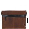 Ashwood Leather Messenger Bag Oily Brown Peter