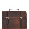 Ashwood Leather Business Case Brown Walter