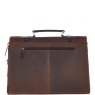 Ashwood Leather Business Case Brown Walter