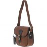 Ashwood Leather Body Bag Oily Brown Tornado Joules