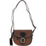 Ashwood Leather Body Bag Oily Brown Tornado Jill