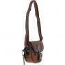 Ashwood Leather Body Bag Oily Brown Tornado Jill