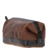 Ashwood Leather Washbag Brown Lou