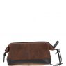 Ashwood Leather Washbag Brown Lou