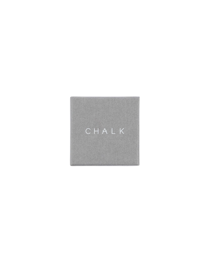 Chalk Chunky Flat Ring Sterling Silver