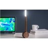 Gingko Octagon One Desk Lamp - Walnut