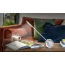 Gingko Octagon One Desk Lamp - Aluminium