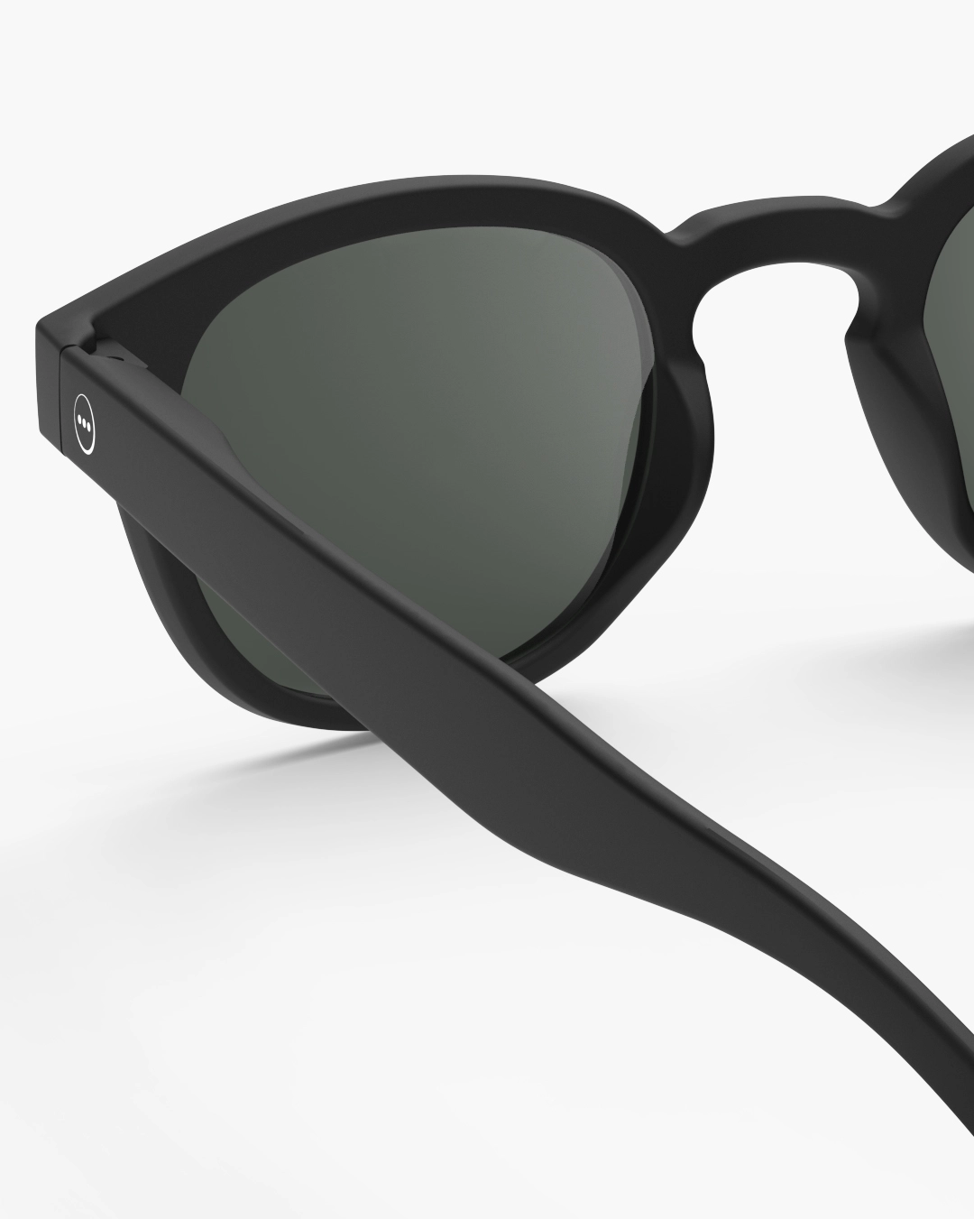 IZIPIZI  #C Black Reading Sunglasses