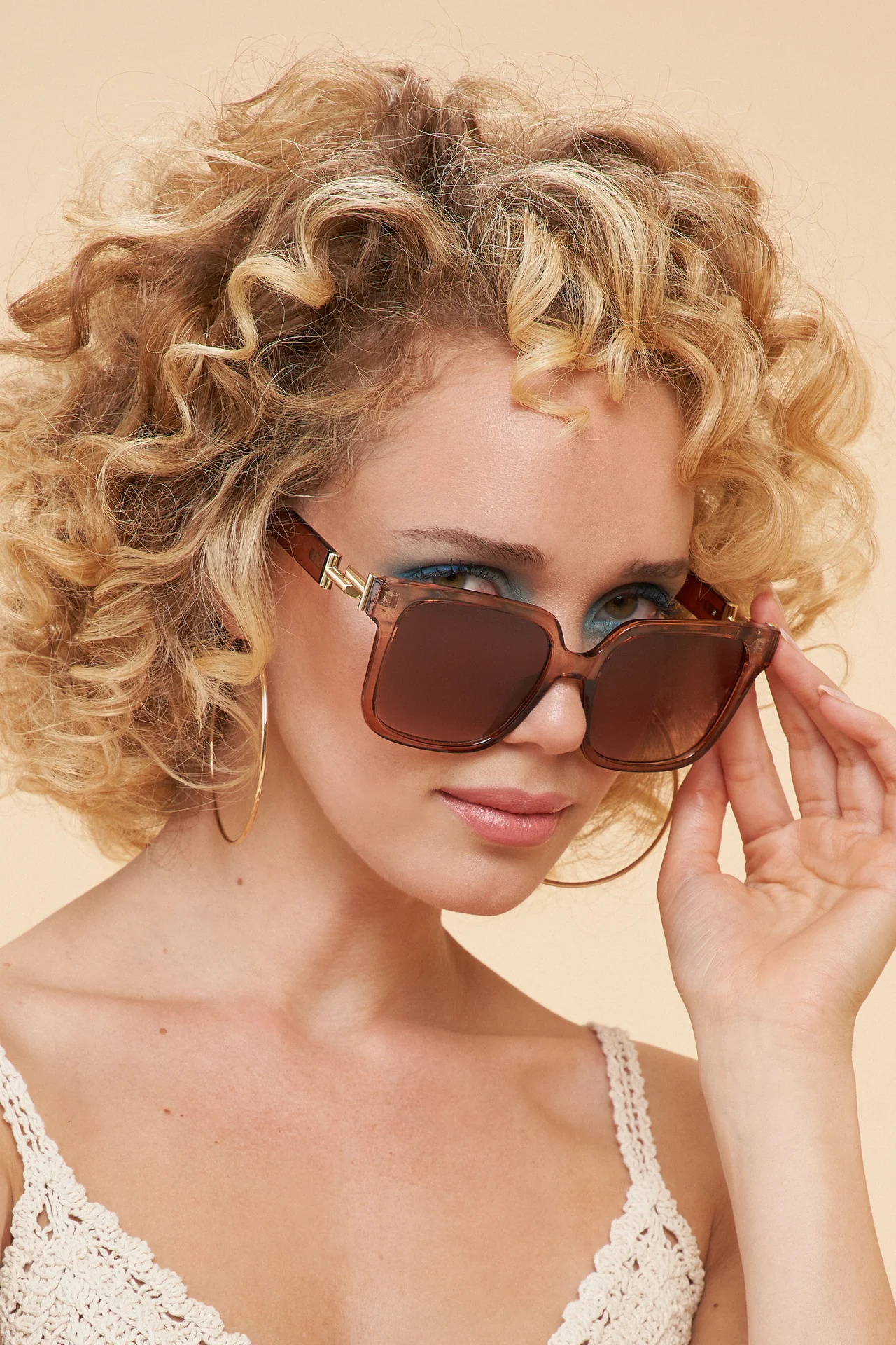 Powder Luxe Lainey Rose Sunglasses