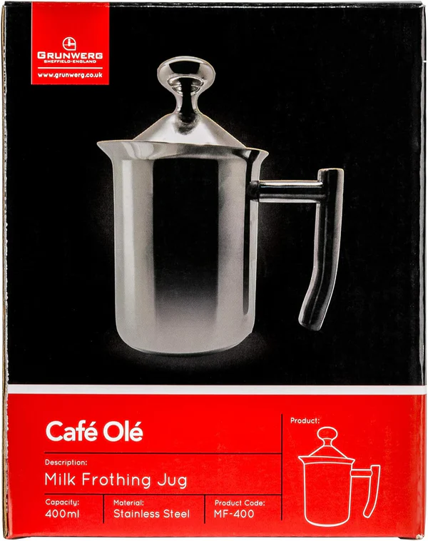 Grunwerg Cafe Ole Milk Frothing Jug