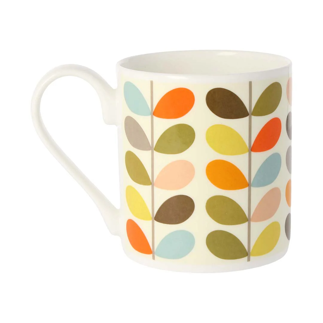 Orla Kiely Multi Colour Ten Stem Mug