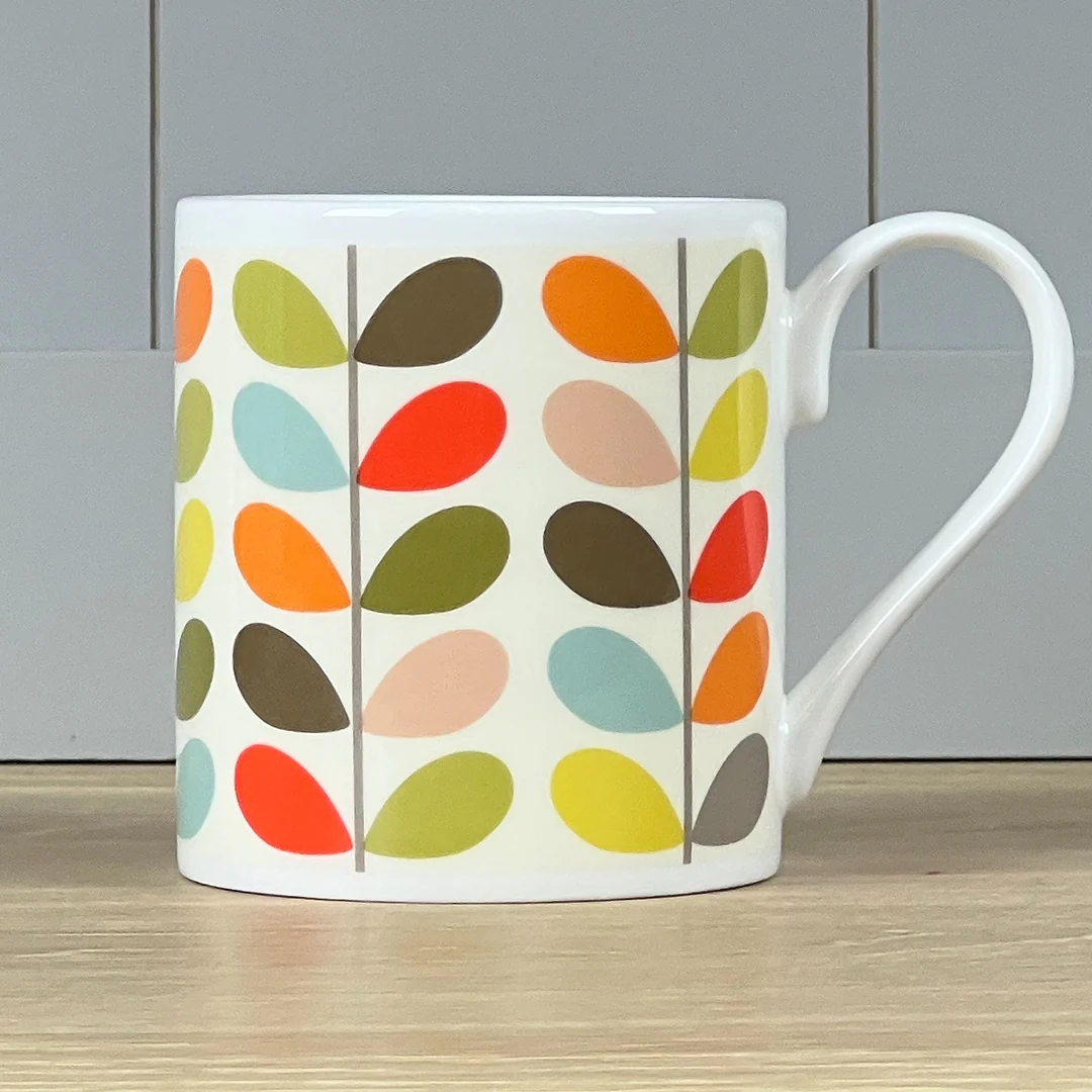 Orla Kiely Multi Colour Ten Stem Mug