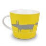 Scion Living Mr Fox Charcoal & Yellow Mug