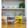 Scion Living Mr Fox Charcoal & Yellow Mug