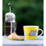 Scion Living Spike Charcoal & Yellow Mug