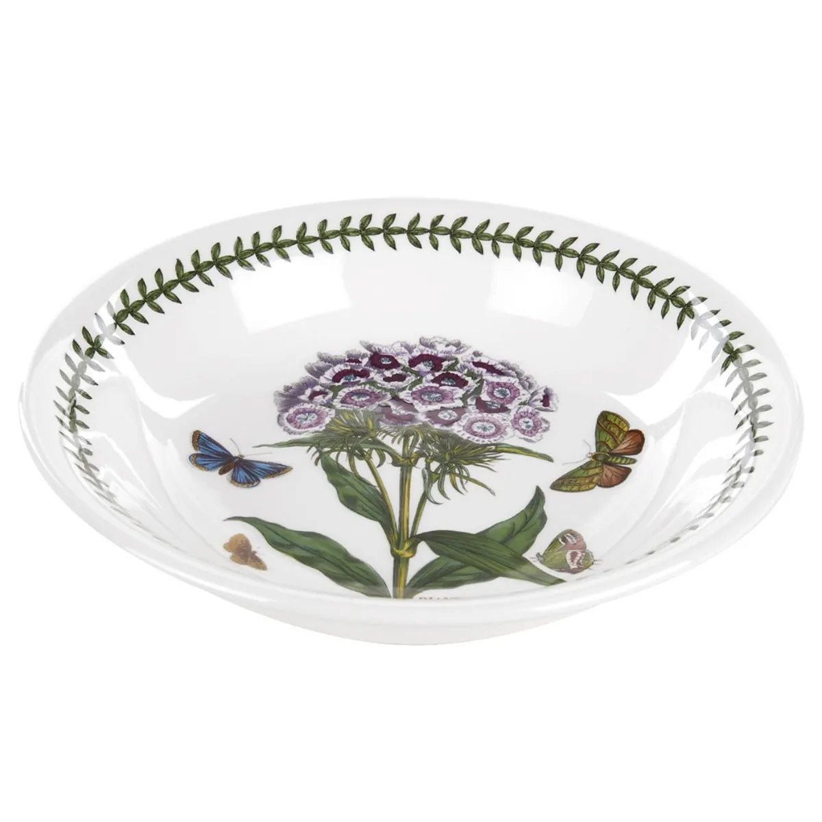 SECONDS Botanic Garden Low Pasta Bowl 8 Inch - No Guarantee of Flower Design