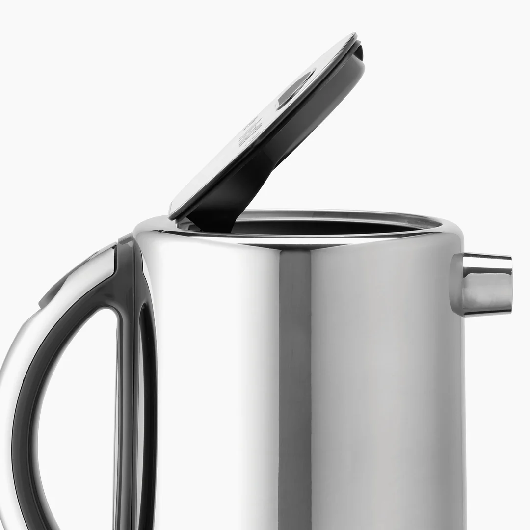 Dualit Architect Kettle | Grey Body With Stainless Steel Panels