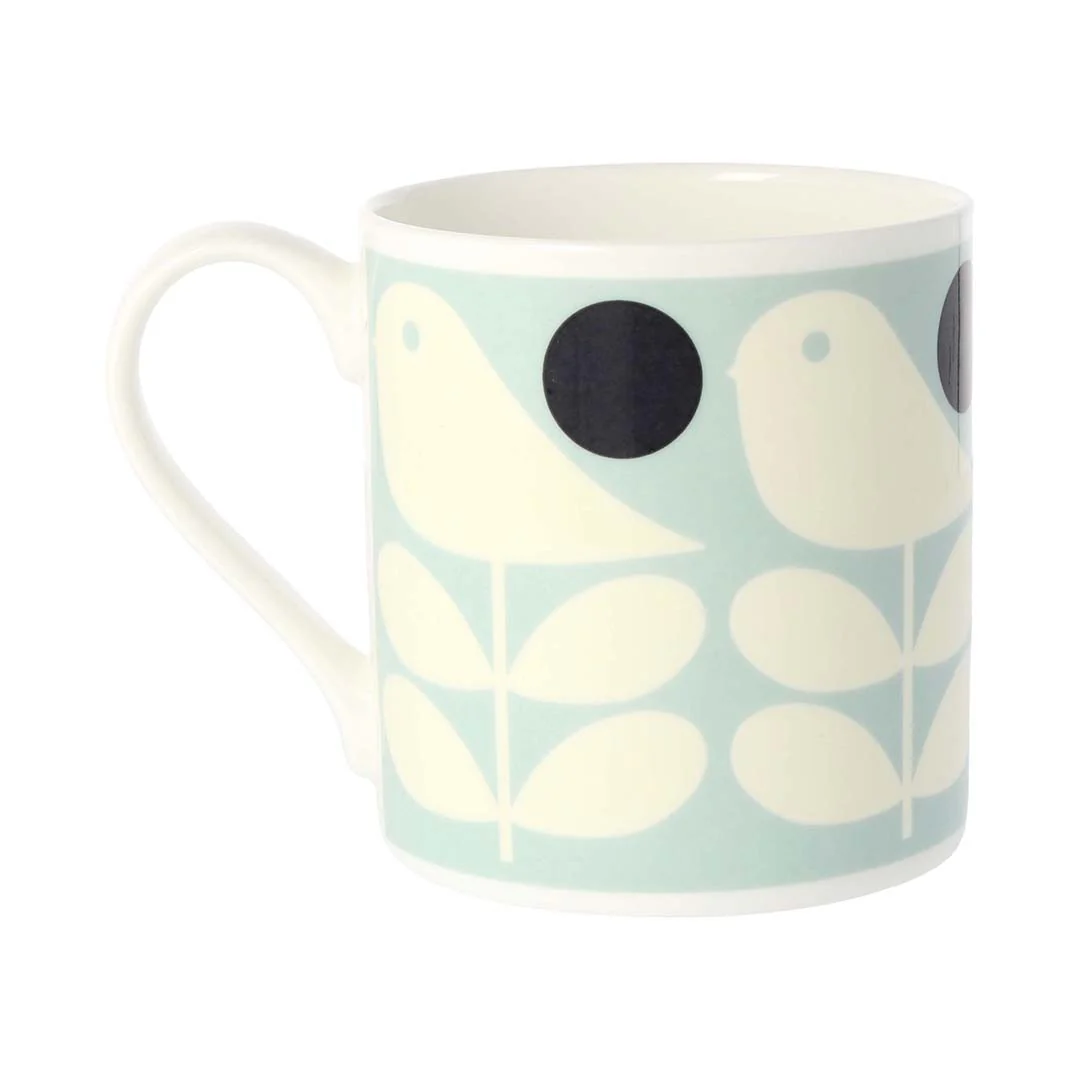 Orla Kiely Early Bird Light Blue Mug