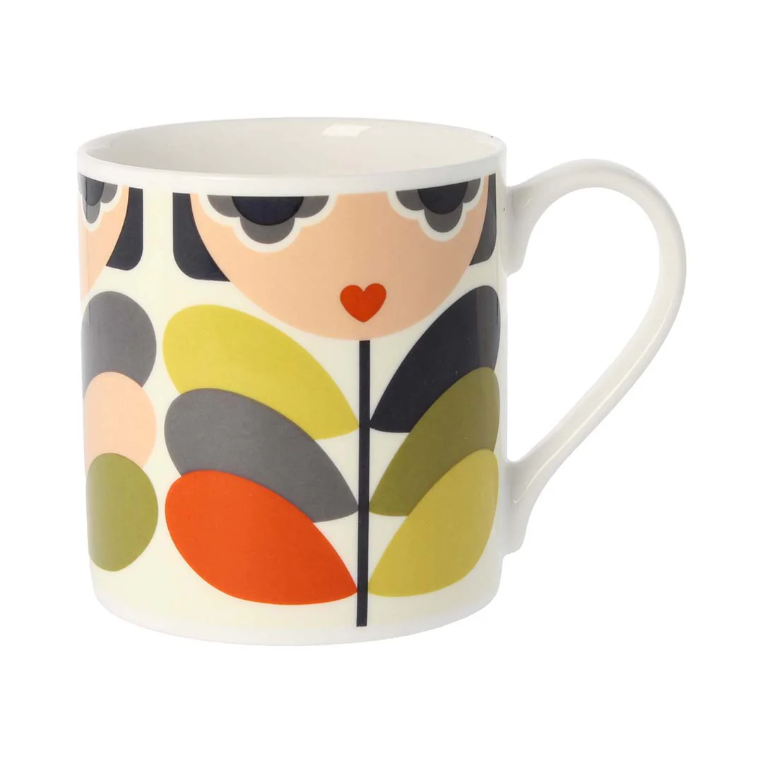 Orla Kiely Lady Stem Quite Big Mug