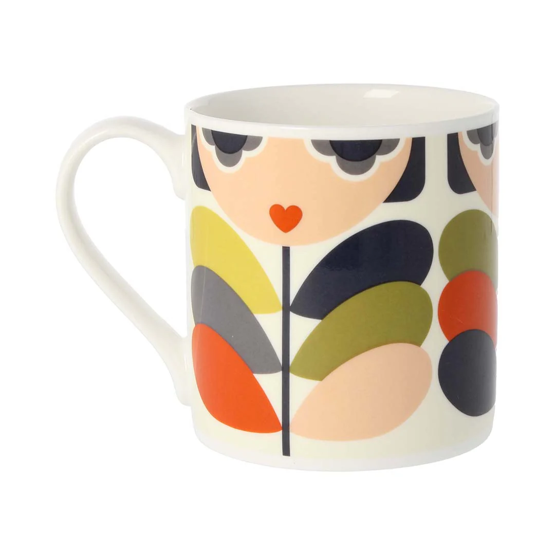 Orla Kiely Lady Stem Quite Big Mug