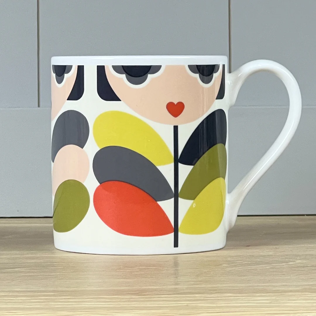 Orla Kiely Lady Stem Quite Big Mug