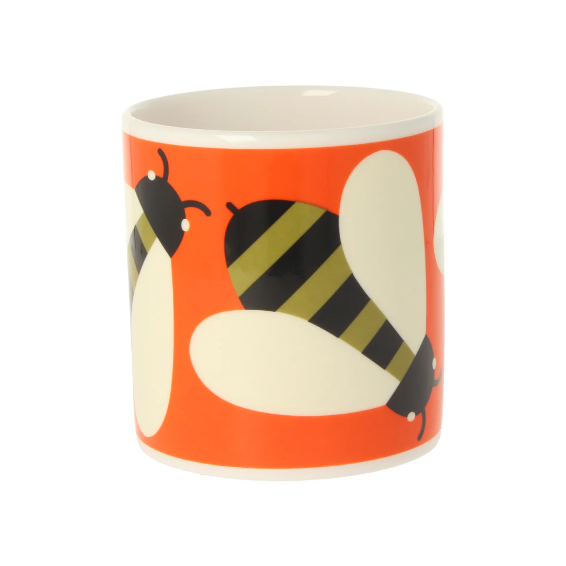 Orla Kiely Busy Bee Orange Quite Big Mug