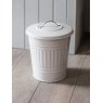 Garden Trading Classic Kitchen Bin 10.5 Litre - Chalk